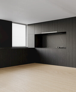 现代简约风直播间背景墙