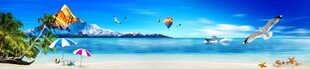 碧海蓝天大海