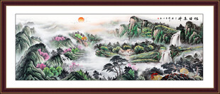 聚宝盆风水画国画