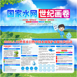 2026年世界水日中国水周