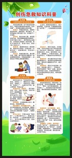 世界急救日展架