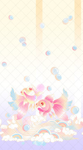 梦幻花卉飘落汉服