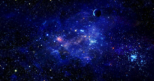 蓝色星空软膜天花