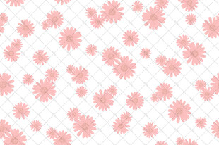 粉色小花简约图案背景