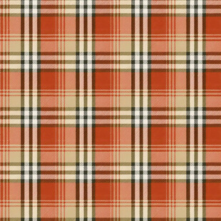 橙红色格子图案纹理