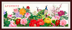 国画牡丹 富贵有余