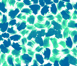 蓝绿相间抽象花纹图案