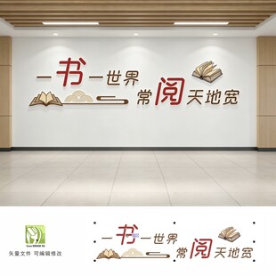 阅读文化墙