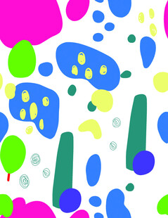 多彩抽象几何图案背景