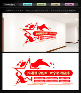 六个必须坚持文化墙