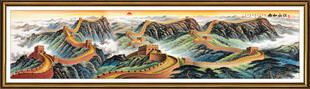 万里长城江山画