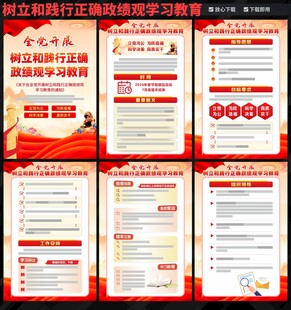 树立和践行正确政绩观