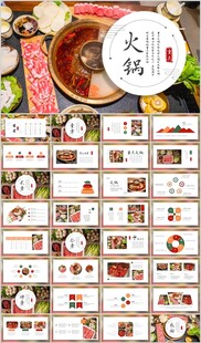 火锅麻辣火锅美食餐饮美味ppt