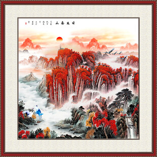 国画山水画