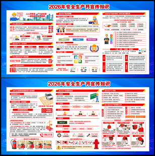 2026安全生产展板