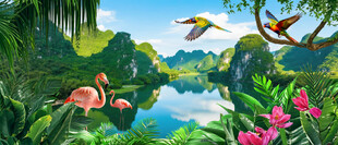 山水风景画