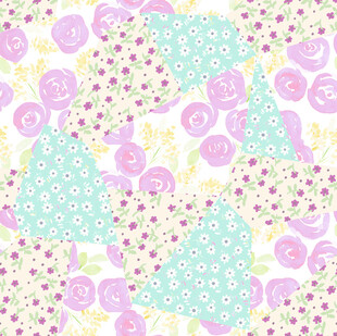 多彩几何图案背景纹理