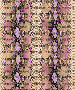 复古蛇纹图案皮纹