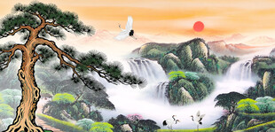 松鹤松鹤青松