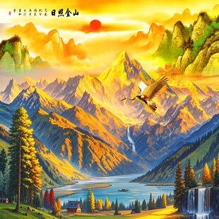 日照金山