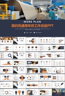 造纸行业工作总结新年计划ppt