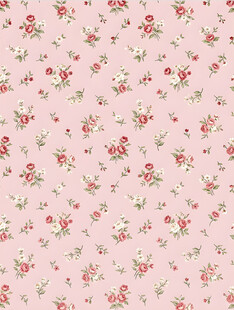 粉色碎花