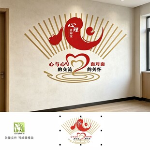 心理室文化墙