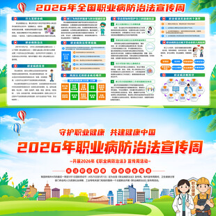 2026年职业病防治法宣传周