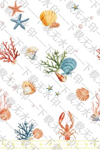 海洋生物图案