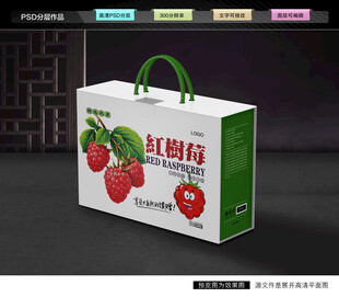 树莓礼盒 覆盆子包装
