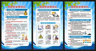 职业病防治法宣传周展板