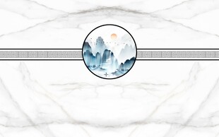 石纹山水