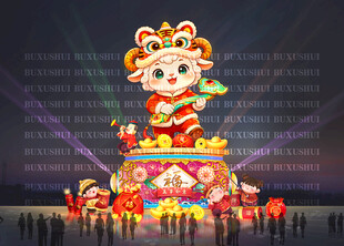羊年彩灯  卡通羊
