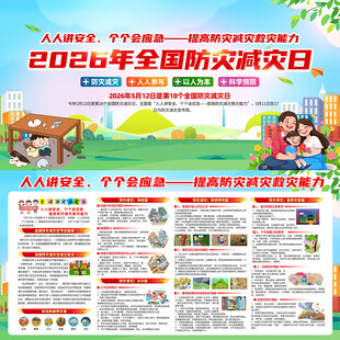 2026年全国防灾减灾日