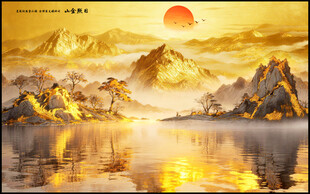日照金山