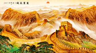 长城背景图