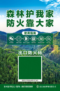 森林防火宣传海报
