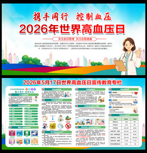 世界高血压日宣传教育专栏