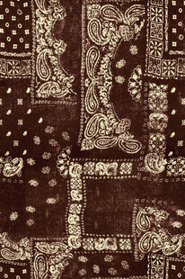 复古风几何图案拼接布料