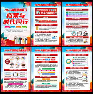 2026国际档案日挂图