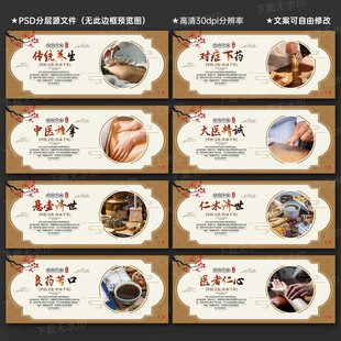 中医养生文化展板