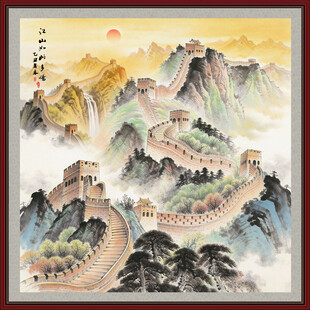 长城风景画