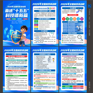 全国科技活动周海报