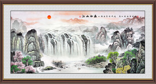 国画山水装饰画