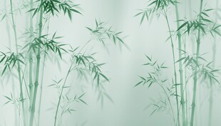 水墨竹子
