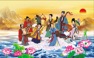 八仙过海图