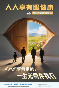 可印刷全国爱眼日宣传图片