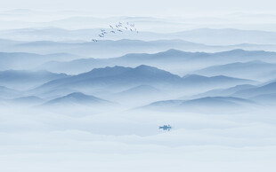 新中式山水画