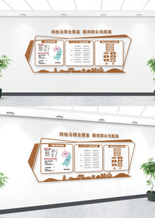 社区网络分布图