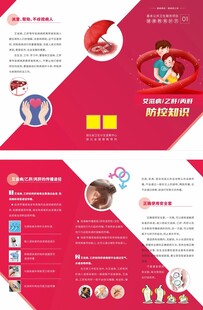 艾滋病防控知识折页
